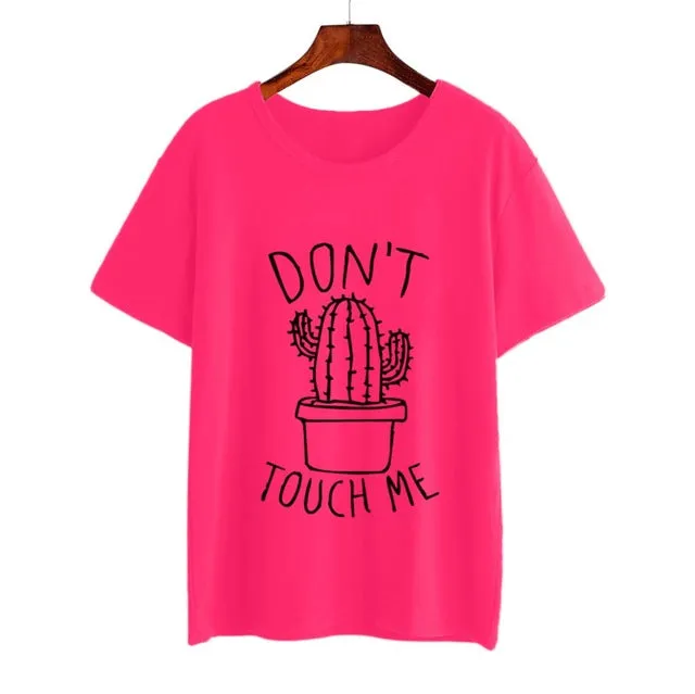 Women's T-shirt Fashion Cactus unique design