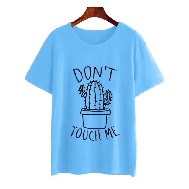 Women's T-shirt Fashion Cactus unique design