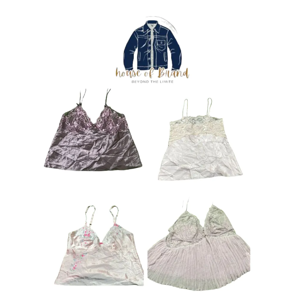 Y2k unique style camisoles (white and pink)