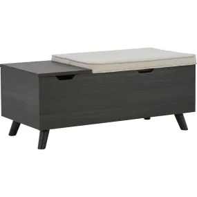 Yarlow Storage Bench - Gray