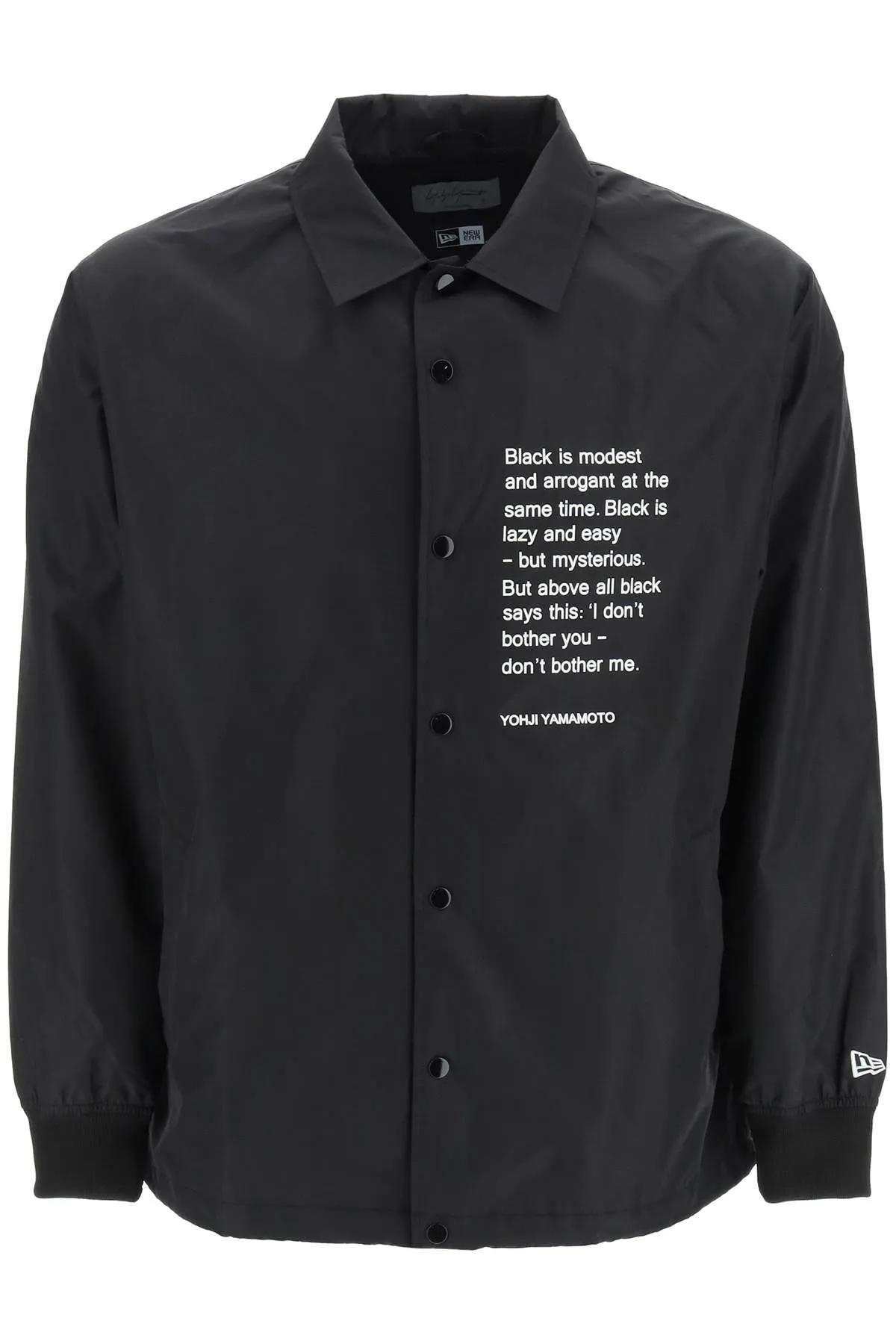 Yohji yamamoto nylon shirt-jacket new era