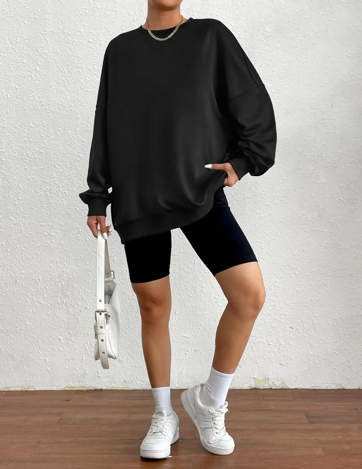 Zeagoo  Oversized Sweatshirts Graphic Print Tops