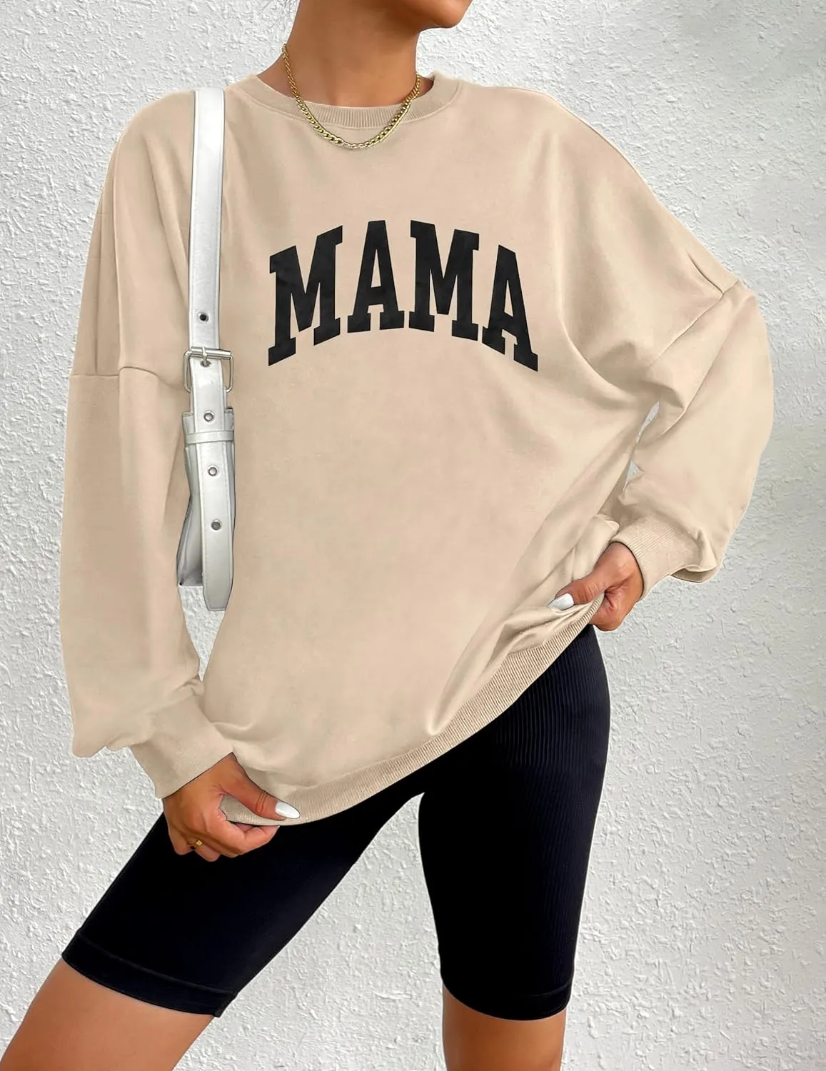 Zeagoo  Oversized Sweatshirts Graphic Print Tops