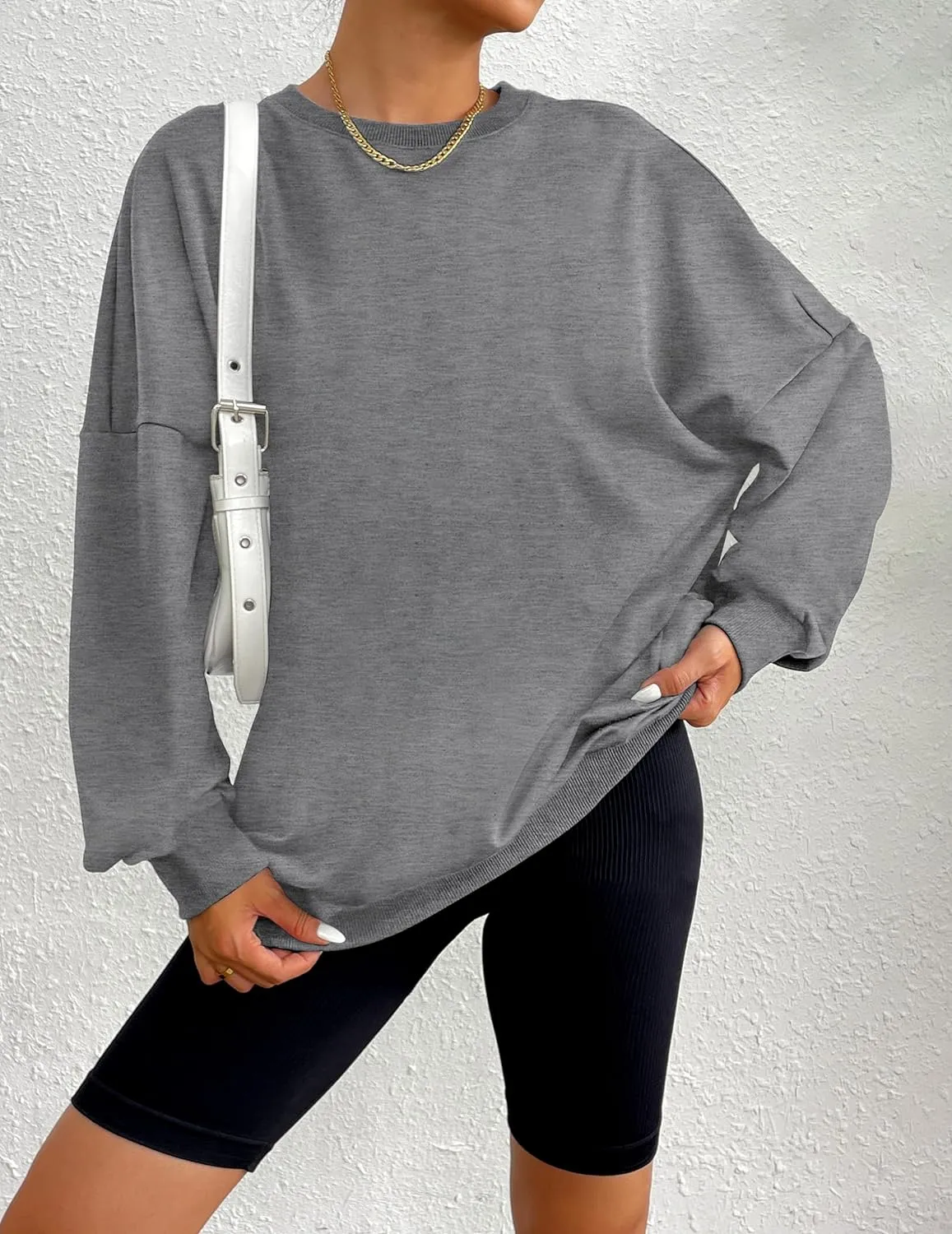 Zeagoo  Oversized Sweatshirts Graphic Print Tops